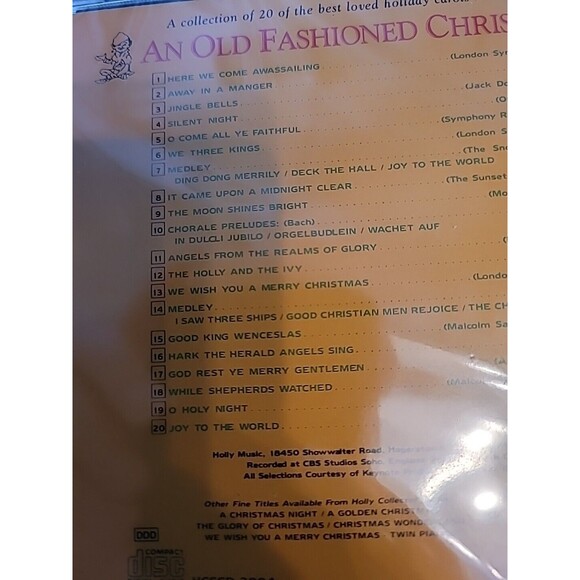 An Old Fashioned Christmas by Various (CD, 1992, Holly Music) New Sealed - Picture 15 of 16